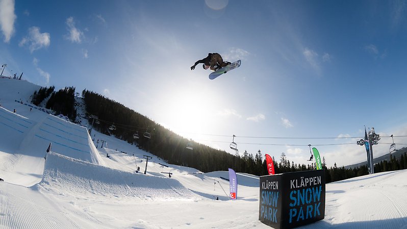 Kläppen Ski Resort och Svenska Skidförbundet förlänger sitt samarbete. Foto: Daniel Bernstål. 